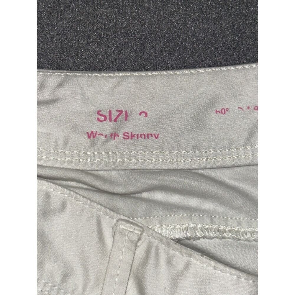 Lily Pulitzer Womenβs Worth Skinny Jean White Size Measure 28 X 30 - Picture 9 of 16